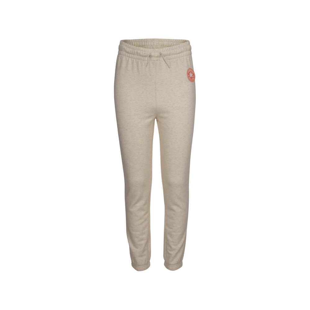 Converse Girls High-Rise Joggers (Big Kids) Coconut SM (7-8 Big Kid)